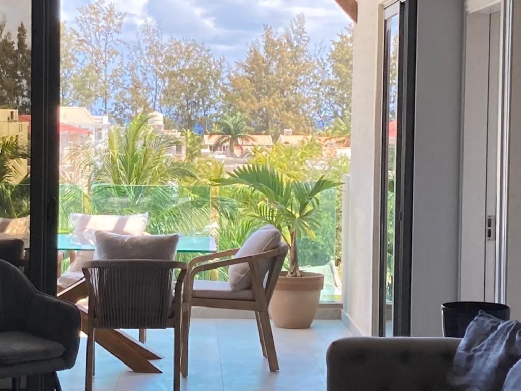 Splendide Penthouse Vue Mer A 5 Mn A Pied De La Plage Flic en Flac Экстерьер фото